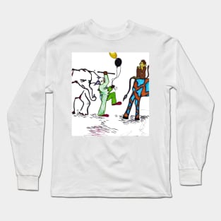 parading around Long Sleeve T-Shirt